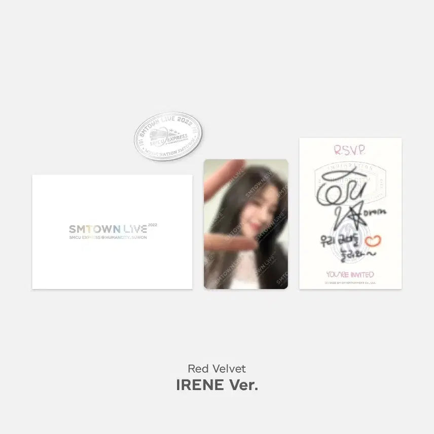 [BUNJANG] Red Velvet Irene SMCU Badge Photocard / 레드벨벳 아이린 smcu 뱃지 포카 포토카드 굿즈