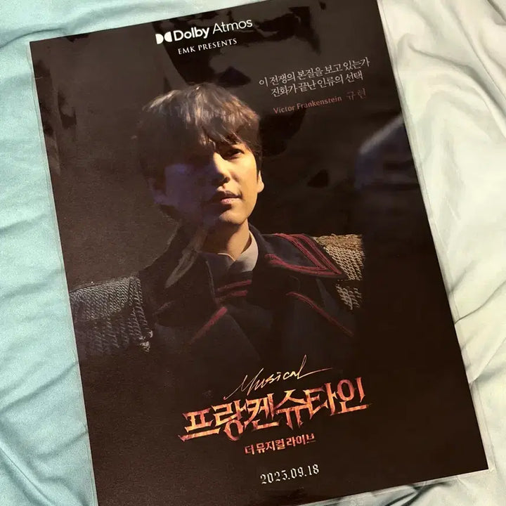 [BUNJANG] Frankenstein: The Musical Live Kyuhyun Large Poster / <프랑켄슈타인: 더 뮤지컬 라이브 > 규현 대형 포스터