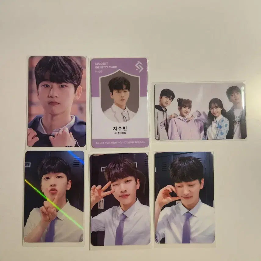[BUNJANG] Kim Yunwoo Mimius Ji Subin Photocard Bundle Set / 배우 김윤우 포카 일괄 미미쿠스 지수빈