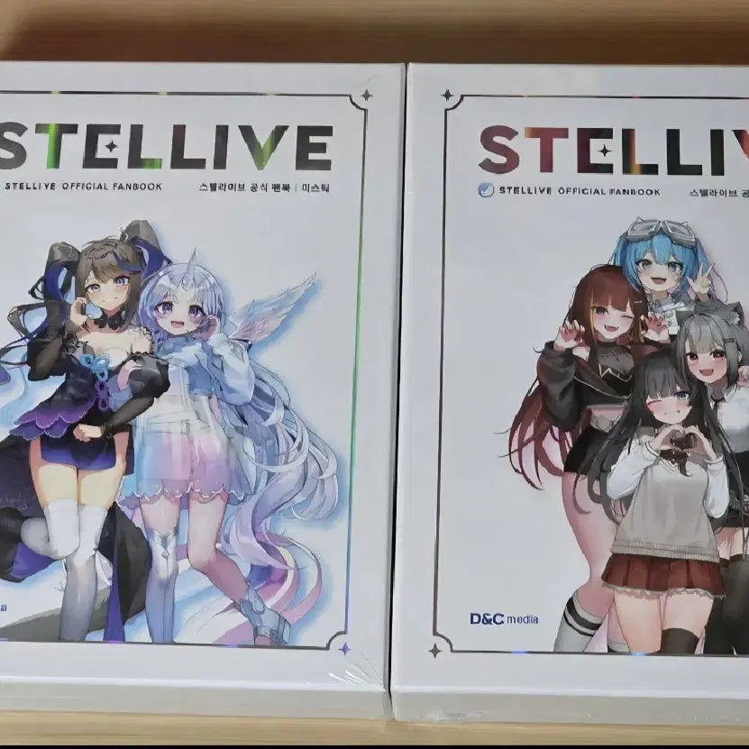 [BUNJANG] Stellive Official Fanbook Set (Mystic &amp; Universe Versions) - Sealed / 스텔라이브 공식 팬북세트 미개봉