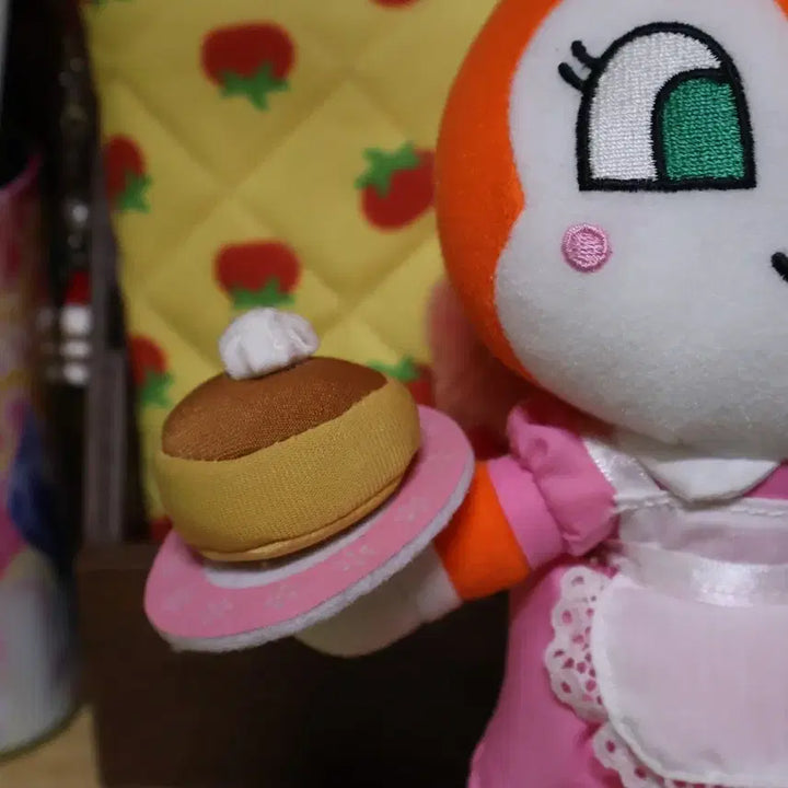 [BUNJANG] Classic Anpanman Curraco Robot Plush Doll / 고전 호빵맨 짤랑이 메이드 인형