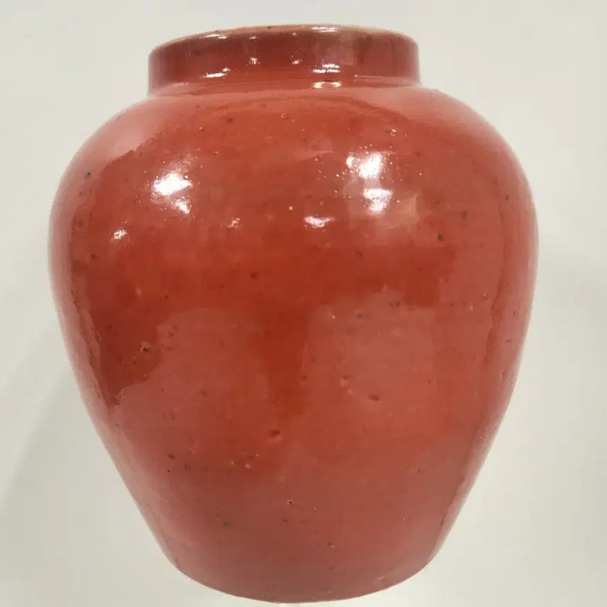 [BUNJANG] Chinese Celadon Porcelain Blue and White Floral Scroll Small Jar / 중국도자기               청말 제홍유 청화 당초문 소관