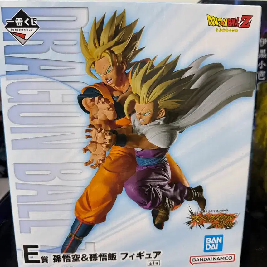 [BUNJANG] Dragon Ball Ichiban Shoji Spectacle Prize E Unsealed Son Goku &amp; Son Gohan Figure / 드래곤볼 제일복권 스펙타클 e상 미개봉팝니다