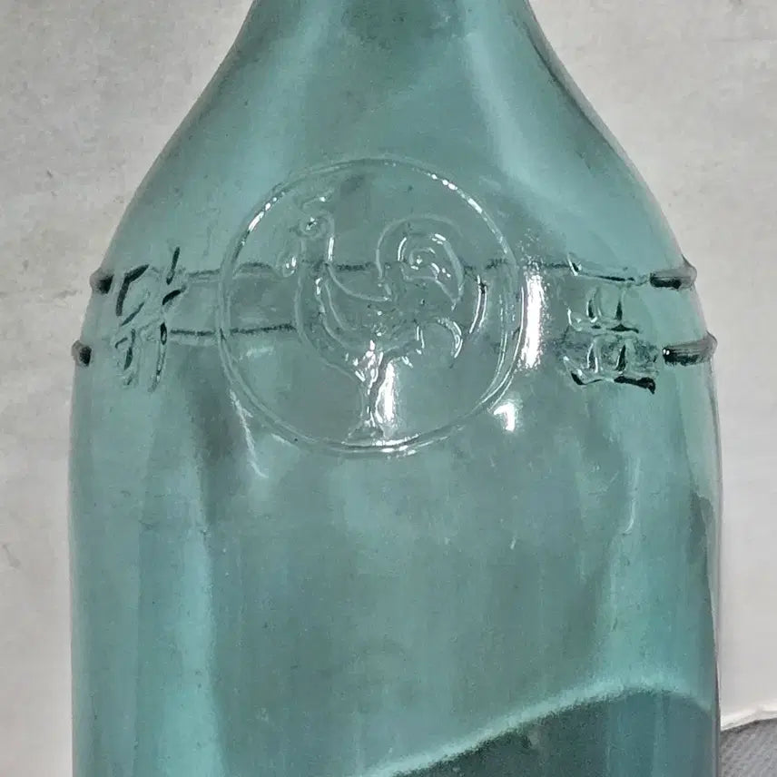 [BUNJANG] Chicken Brand Soy Sauce Glass Bottle (1950s-1960s) / 1950~1960년대 해방 이후의 닭표 간장 유리병