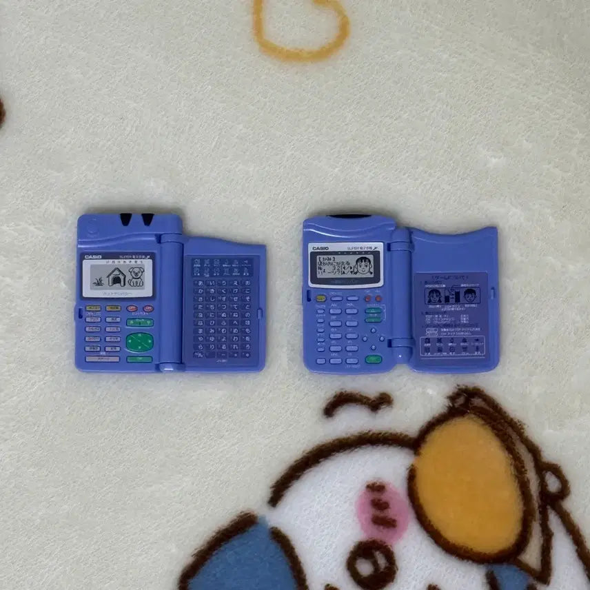 [BUNJANG] Casio Electronic Notebook Retro Calculator Gacha 2 Types Bundle Set / 일괄) 카시오 전자수첩 레트로 계산기 가챠 2종