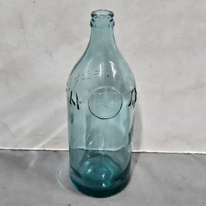 [BUNJANG] Lion Brand Soy Sauce Glass Bottle (1950s-1960s) / 1950~1960년대 해방 이후의 사자표 간장 유리병