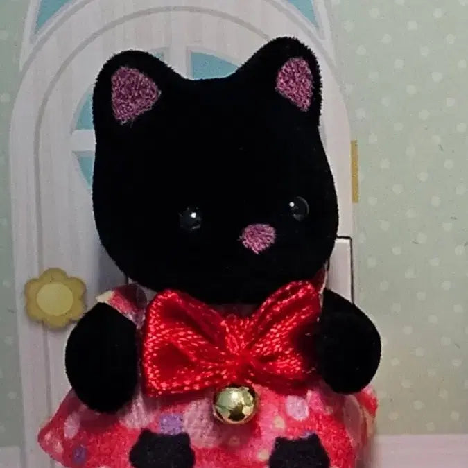 [BUNJANG] Sylvanian Families Midnight Cat Kittens Split Set / 실바니안 모여라 아기 고양이 미드나잇캣 분철 판매