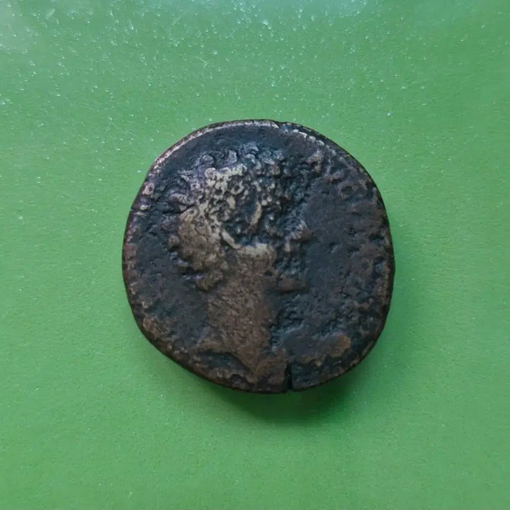 [BUNJANG] Roman Empire Marcus Aurelius Sestertius Bronze Coin / 고대 로마 마르쿠스 아우렐리우스 황제 세스테르티우스 동화