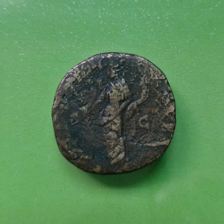 [BUNJANG] Roman Empire Marcus Aurelius Sestertius Bronze Coin / 고대 로마 마르쿠스 아우렐리우스 황제 세스테르티우스 동화