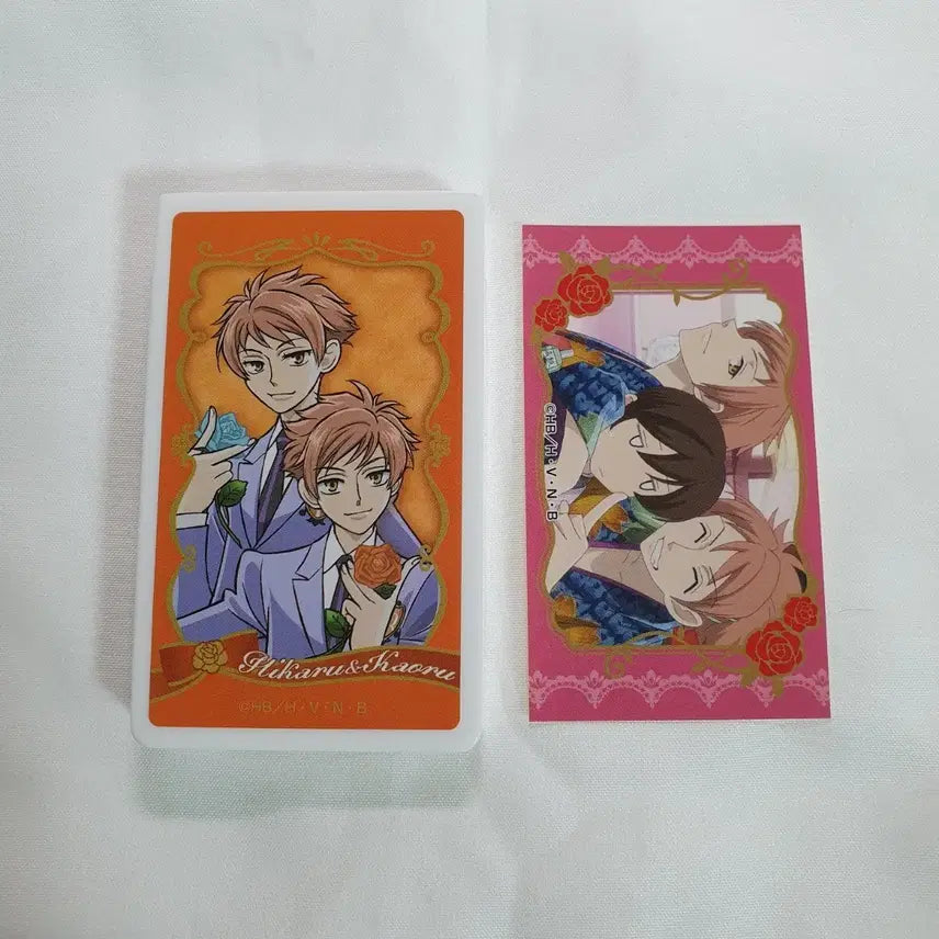 [BUNJANG] Ouran High School Host Club Love Letter Candy Case Sticker Set / 오란고교 호스트부 러브렛 캔디 케이스 스티커 사교클럽 씰 히타치인 쌍둥이 히카루 카오루