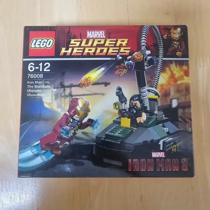 [BUNJANG] LEGO Marvel Super Heroes Iron Man vs. Mandarin Ultimate Showdown (76008) - Sealed / 레고 마블 슈퍼히어로즈 아이언맨 vs 만다린 76008