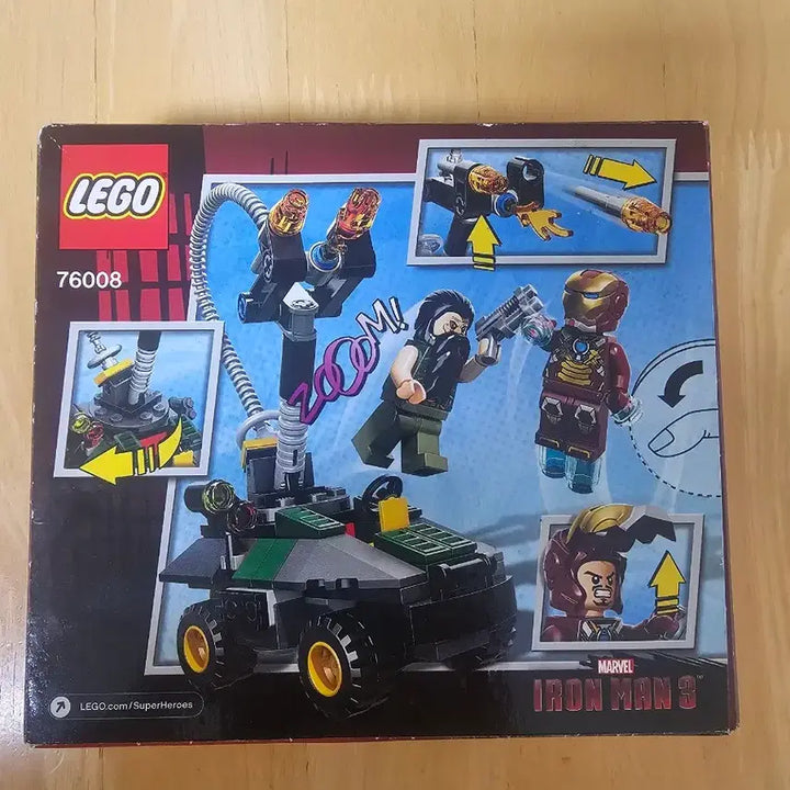 [BUNJANG] LEGO Marvel Super Heroes Iron Man vs. Mandarin Ultimate Showdown (76008) - Sealed / 레고 마블 슈퍼히어로즈 아이언맨 vs 만다린 76008