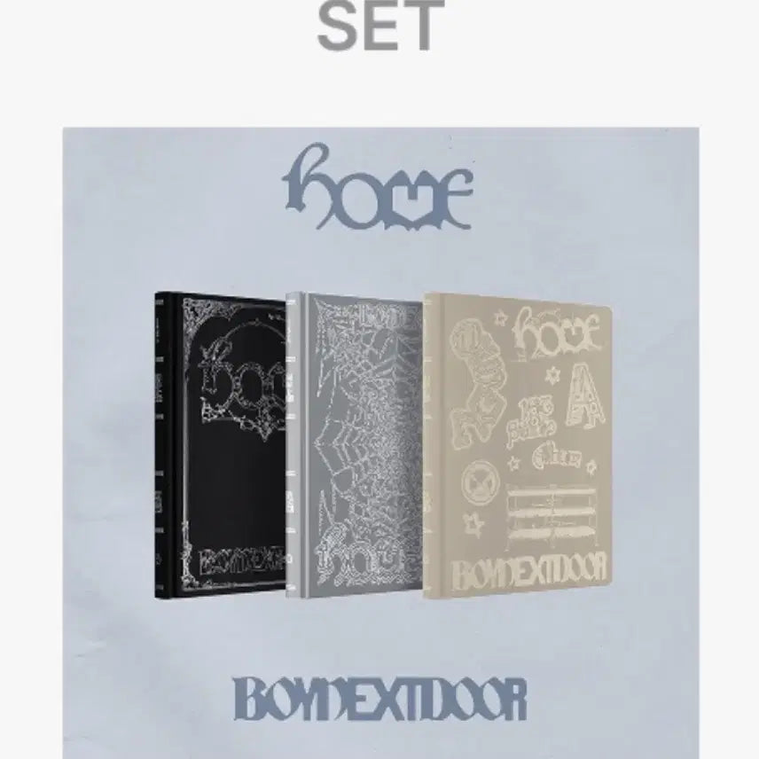 [SOLD OUT] 미개봉) 보이넥스트도어 HOME 3종 세트 BOYNEXTDOOR
