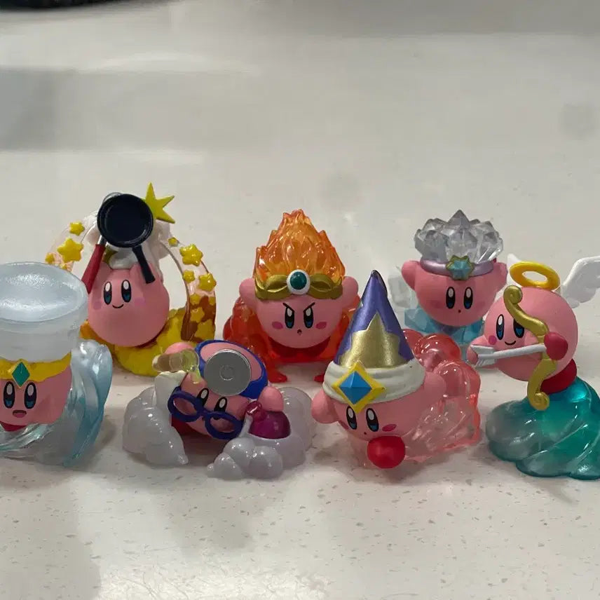 [BUNJANG] Kirby Copy Ability Gacha Figure Bundle Set / [별의커비] 커비 카피 능력 가챠 일괄
