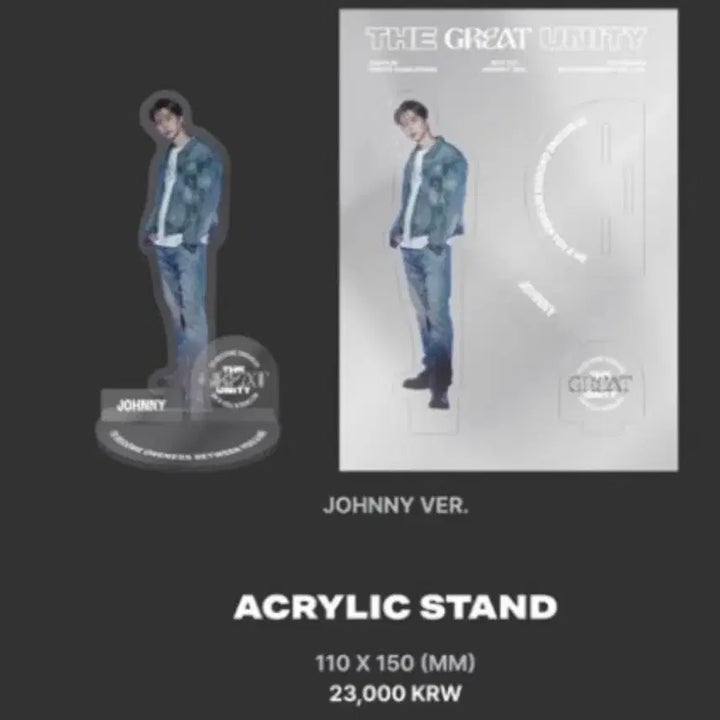 [BUNJANG] NCT 127 THE GREAT UNITY Exhibition Pop-up MD Mark Acrylic Stand / 엔시티127 THE GREAT UNITY 전시회 팝업 엠디 마크 아크릴 스탠드