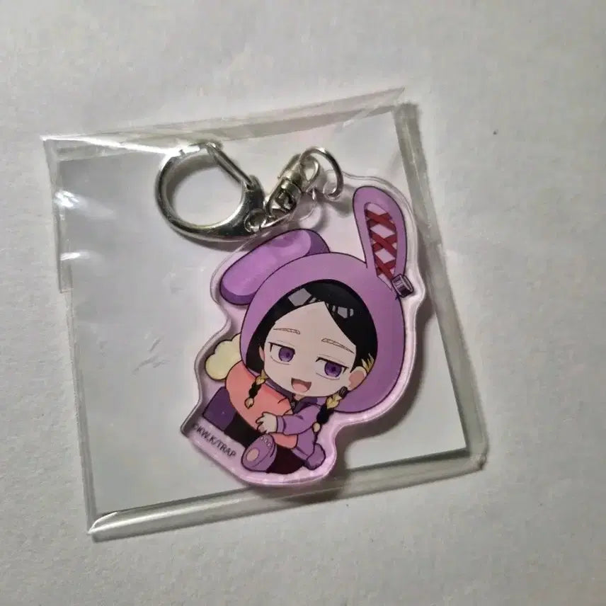 [BUNJANG] Tokyo Revengers Haitani Ran Rabbit Acrylic Keychain (Unsealed) / 도쿄 리벤저스 도리벤 하이타니 란 아크릴 키링 토끼 미개봉 원가이하 피규어누이인형