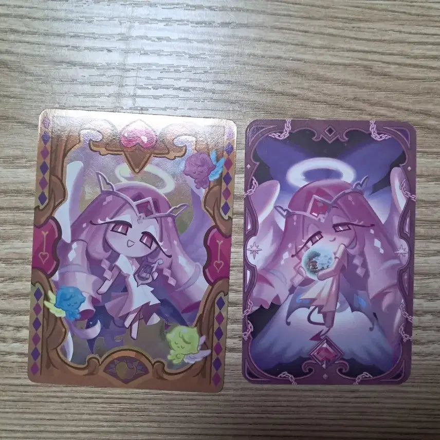 [BUNJANG] Cookie Run Kingdom Eternal Sugar Cookie Photocard Set (2 Types) / 쿠키런 킹덤 이터널슈가 쿠키 포토카드 2종