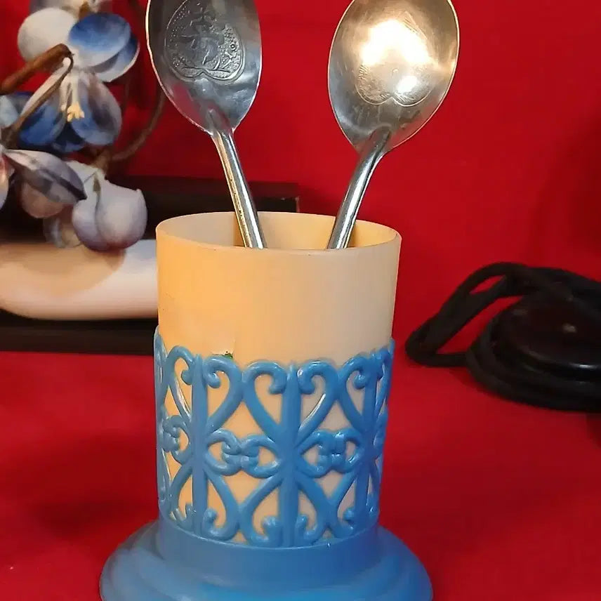 [BUNJANG] Vintage Cutlery Box and Soy Sauce Container Set / 옛 수저통과 간장통