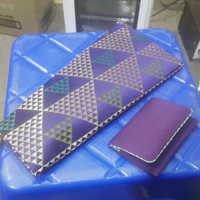 [BUNJANG] Japanese Traditional Instrument Shamisen Pick and String Storage Wallet / 일본 전통 악기 사미센 용품 보관 지갑