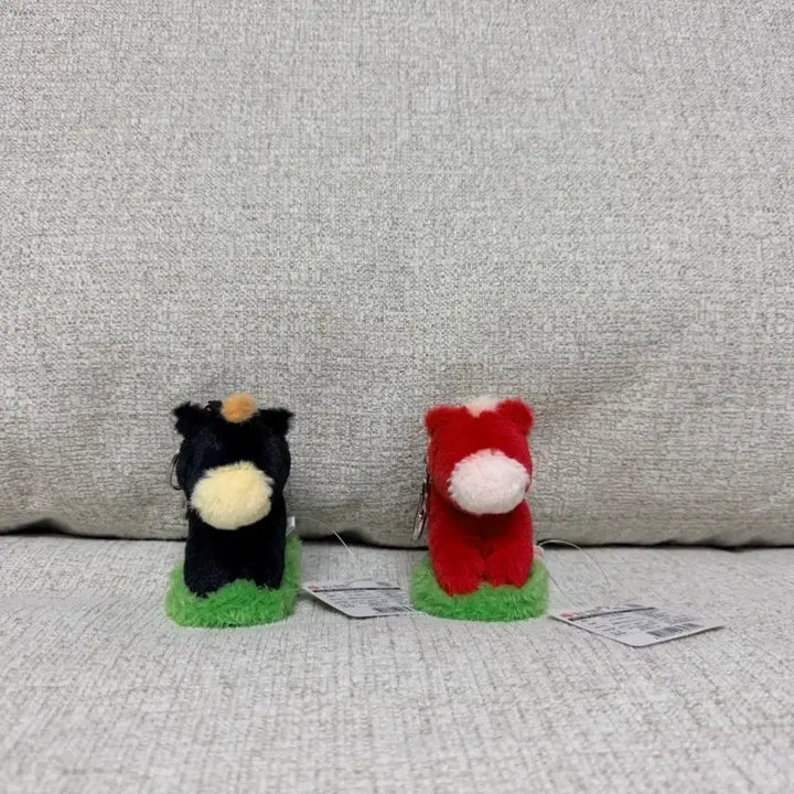 [BUNJANG] Pony Friends Horse Black Red Keyring Plush / 포니 프렌즈 말 블랙 레드 키링 인형
