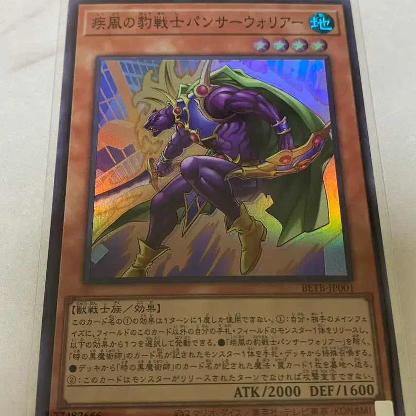 [BUNJANG] Yu-Gi-Oh! Duelist Nexus Swift Hunter Panther Warrior / 일판 유희왕 질풍의표범전사팬서워리어