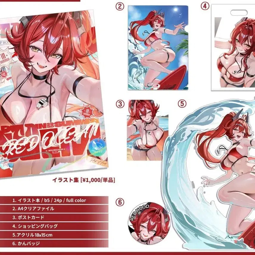 [BUNJANG] C108 Comiket Red Hood Nikke New Release Set / c108 코미케 레드후드 니케 신간셋