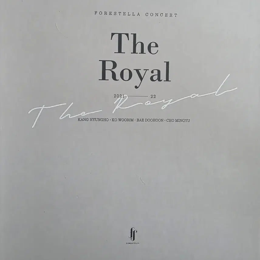 [BUNJANG] Forestella Concert The Royal 2021-2022 Goods Photo Album / 포레스텔라 콘서트 더 로얄 2021-2022 굿즈