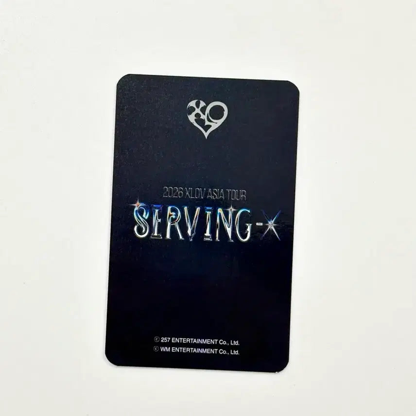 [BUNJANG] XLOV (엑스러브) HARU Seoul Concert Entry Photocard / XLOV 엑스러브 HARU 하루 서울 콘서트 입장 포카