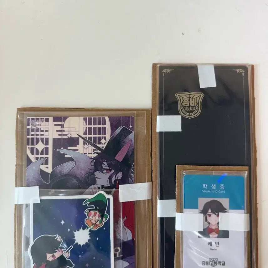 [BUNJANG] Zombie High School Kevin Student ID Set / 좀비고 좀비고등학교 케빈 학생증 세트