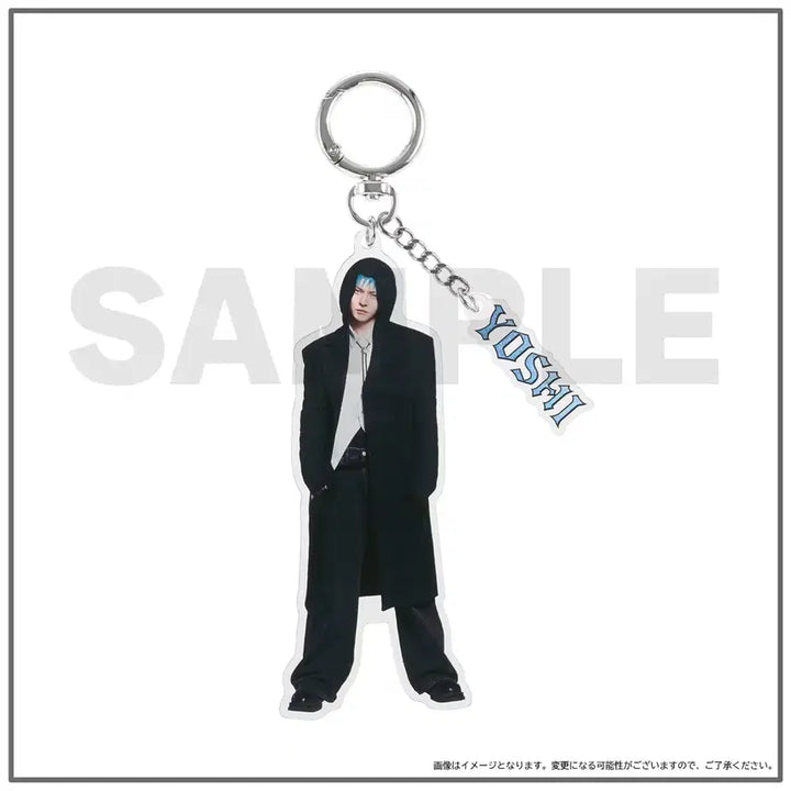 [BUNJANG] TREASURE Japan NEWWAV Yoshinori Acrylic Charm Keychain / 트레저 일본 NEWWAV 뉴웨이브 팝업 요시 아크스타 아크릴 키링 포토참 키홀더