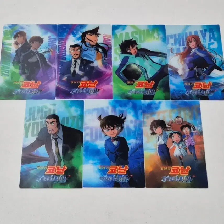 [BUNJANG] Detective Conan Highway of the Angels Lenticular Set / 세트)코난 하이웨이의 타천사 렌티큘러