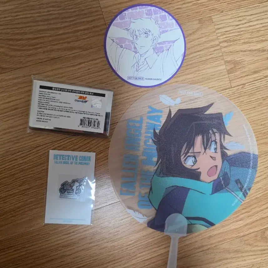 [BUNJANG] Detective Conan Fanbase Pop-up Highway "Fallen Angel" Police Business Card Case / 명탐정 코난 팬베이스 팝업 하이웨이의 타천사 경찰 명함 케이스