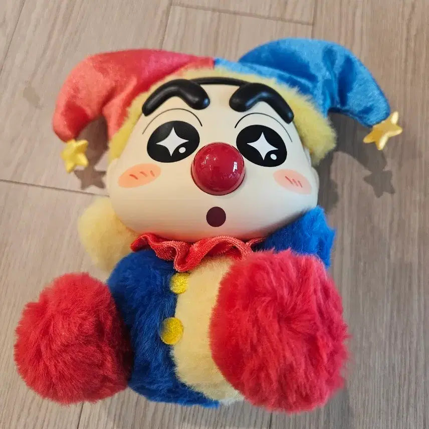[BUNJANG] Crayon Shin-chan Jjanggu Clown Doll / 크레용신짱 짱구는못말려 광대 인형