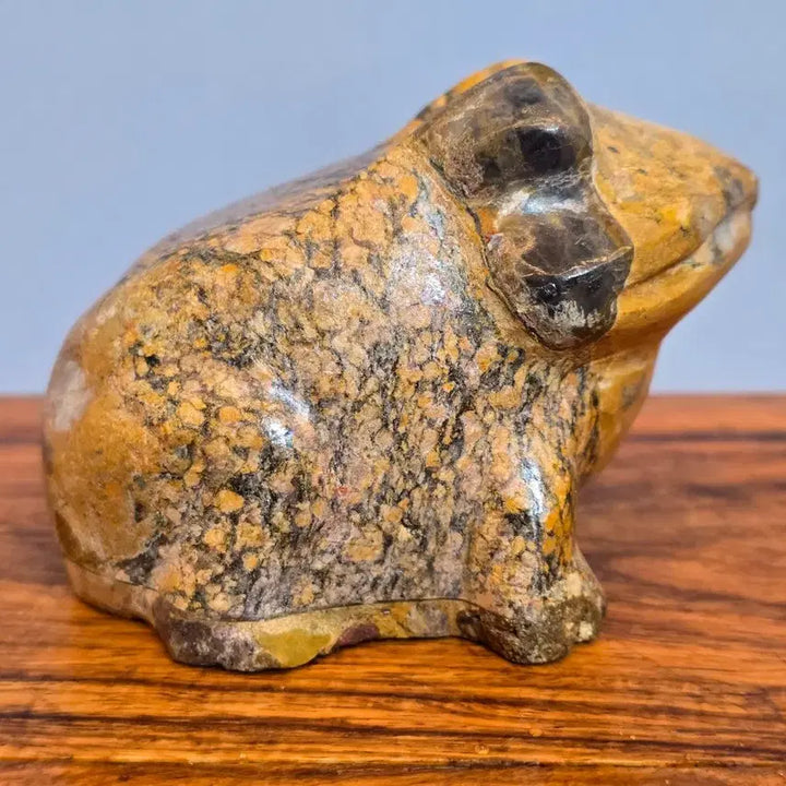 [BUNJANG] Seven Treasures Stone Lucky Toad Mineral Stone / 26081506 좋은 기운을 내뿜는 칠보석 복두꺼비 광물 수석 팝니다