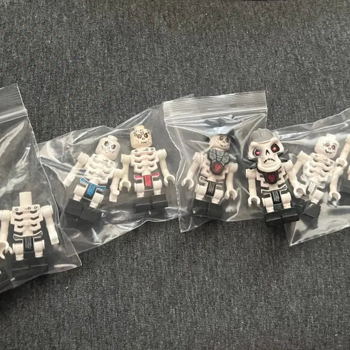 [BUNJANG] LEGO Ninjago Pilot Skull Skeletons Figures Bundle Set / 고전) 레고 피규어 정품 닌자고 파일럿 해골군단 세트 일괄
