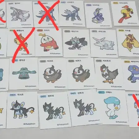 [BUNJANG] Pokemon 2023 New Stickers / 포켓몬2023NEW띠부씰 판매