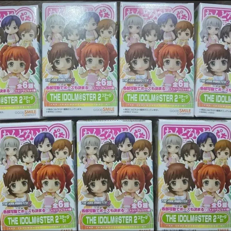 [BUNJANG] Idolmaster Good Smile Nendoroid Puchi Million Dream Stage 1 Set of 7 Figures / 아이돌마스터 굿스마일 넨도로이드푸치 밀리언드림스 스테이지1 7종 피규어