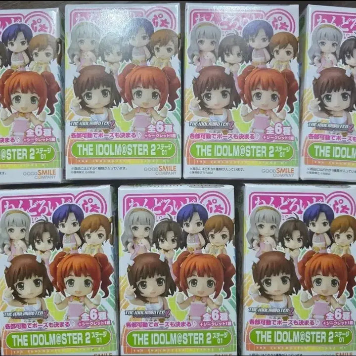 [BUNJANG] Idolmaster Good Smile Nendoroid Puchi Million Dream Stage 1 Set of 7 Figures / 아이돌마스터 굿스마일 넨도로이드푸치 밀리언드림스 스테이지1 7종 피규어
