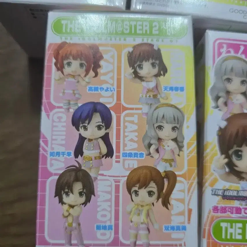 [BUNJANG] Idolmaster Good Smile Nendoroid Puchi Million Dream Stage 1 Set of 7 Figures / 아이돌마스터 굿스마일 넨도로이드푸치 밀리언드림스 스테이지1 7종 피규어