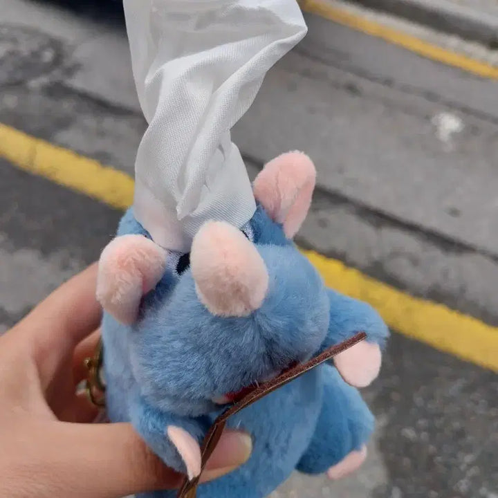 [BUNJANG] Ratatouille Chef Remy Plush Keychain / 라따뚜이 요리사(레미)인형 키링