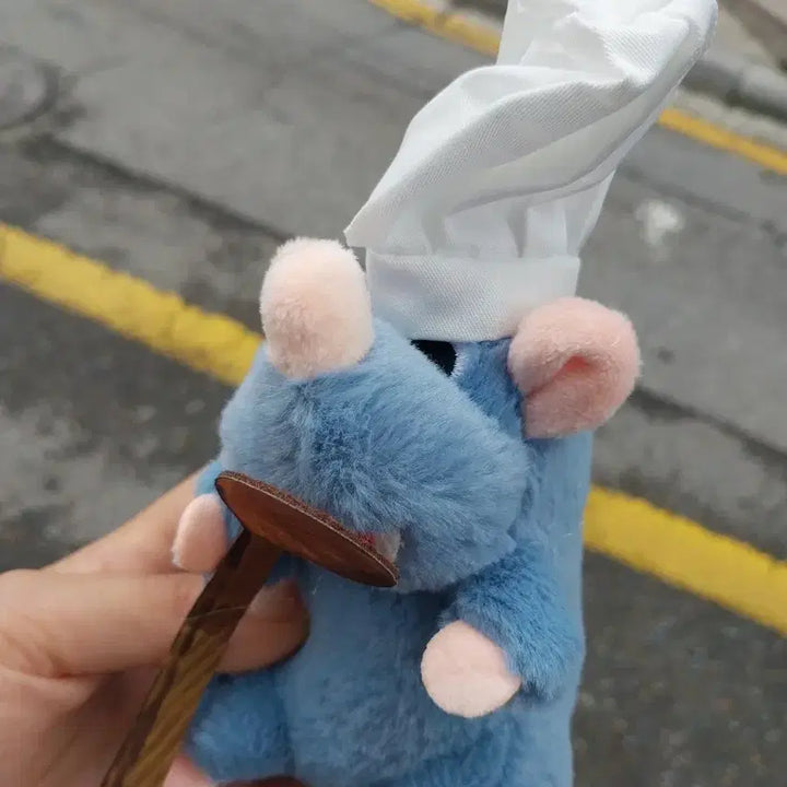 [BUNJANG] Ratatouille Chef Remy Plush Keychain / 라따뚜이 요리사(레미)인형 키링