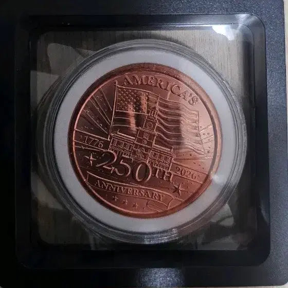 [BUNJANG] American Independence 250th Anniversary Copper 1oz Coin / 미국 독립 250주년 기념 구리 1oz (31,1g) 주화
