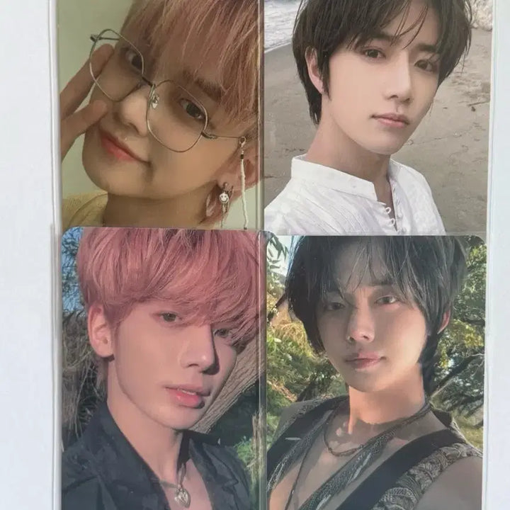 [BUNJANG] TXT Yeonjun, Taehyun, Beomgyu Photocard POB / 투바투 포카 판매