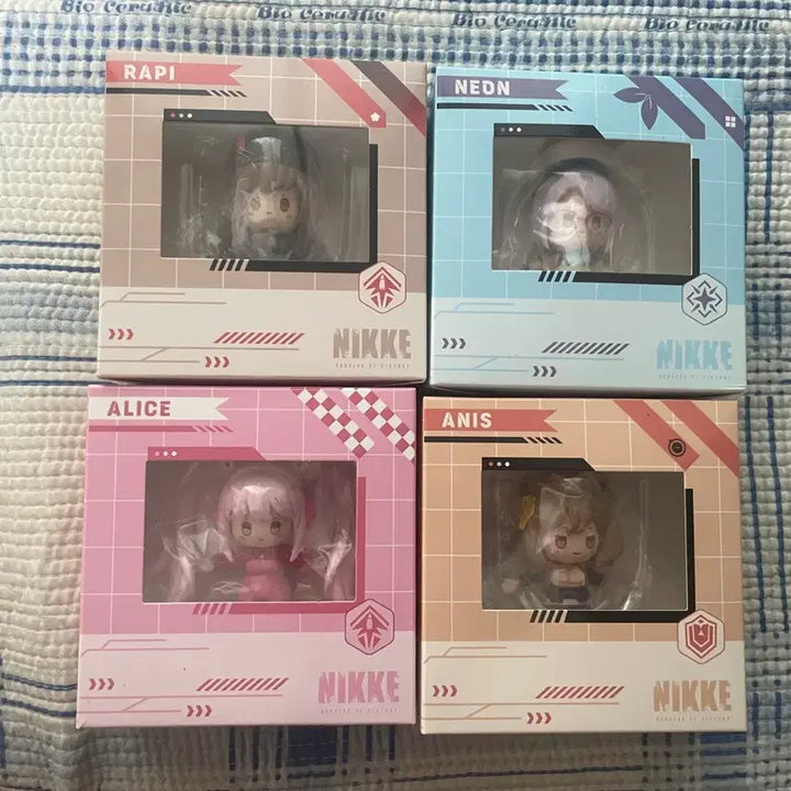 [BUNJANG] Shift Up Goddess of Victory: NIKKE Noodle Stopper Figure Set (4 Types) / (4종 일괄) 시프트업 승리의 여신 니케 누들스토퍼 피규어