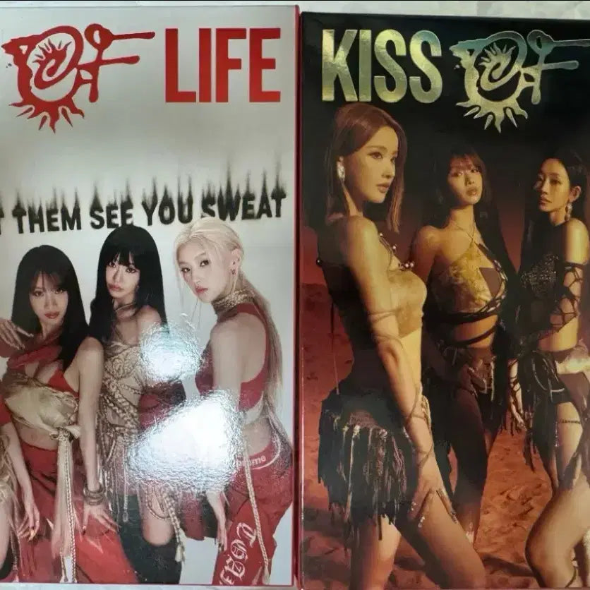 [BUNJANG] KISS OF LIFE Single 3rd Album SWEAT Unsealed Album Set / 키스오브라이프 KISS OF LIFE 싱글3집 SWEAT 개봉앨범 세트