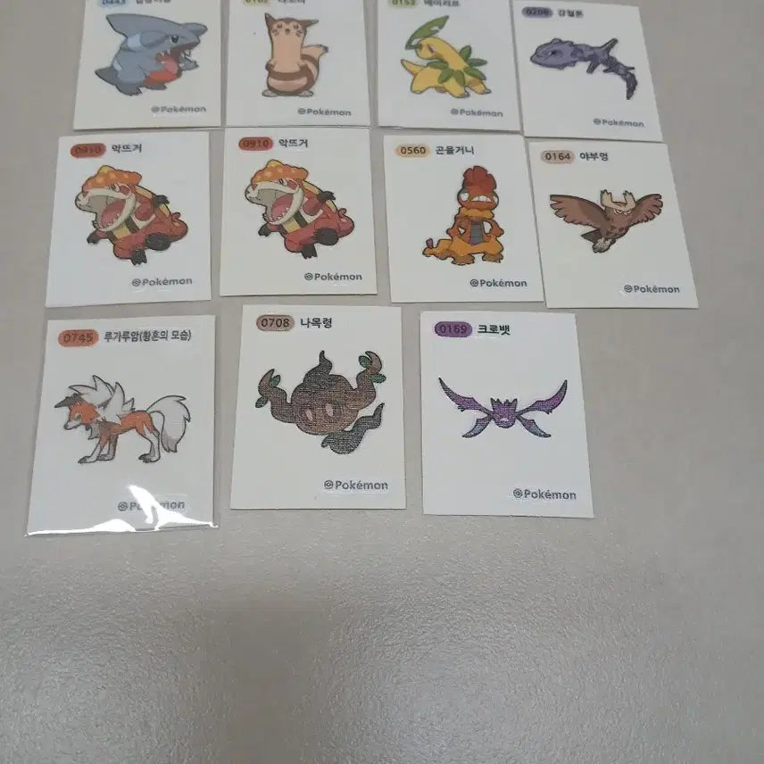 [BUNJANG] Pokemon Stickers (SS1-SS3) - Sealed / 포켓몬띠부씰 시즌1~3 판매