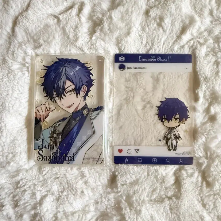 [BUNJANG] Ensemble Stars! Momopara Offline Popup Frame Acrylic Block &amp; Photocard Set - Jun Sazanami &amp; Eve (Eden) / 앙스타 모펀 16특전 7특전 아크릴 블럭 포토카드 사자나미 쥰 에덴 이브 앙상블스타즈 오프라인 팝업 프레임 클리어 포카