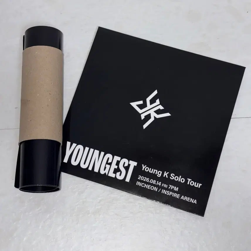 [BUNJANG] Young K Youngest Concert Entry Gift + Slogan (Unsealed) / 영케이 첫콘 입장기프트 + 슬로건 미개봉 양도합니다
