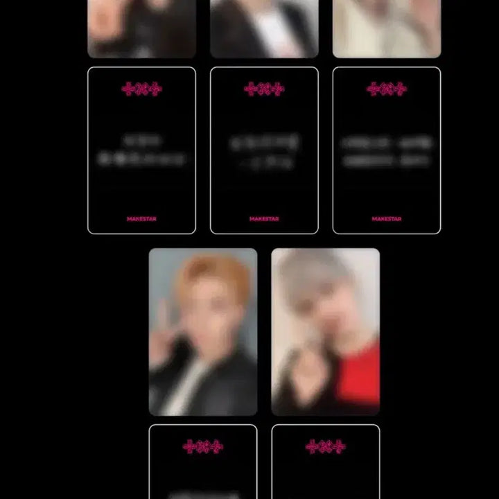 [BUNJANG] TXT Makestar POB Set (Taiwan) / 투바투 메이크스타 미공포 세트 대만