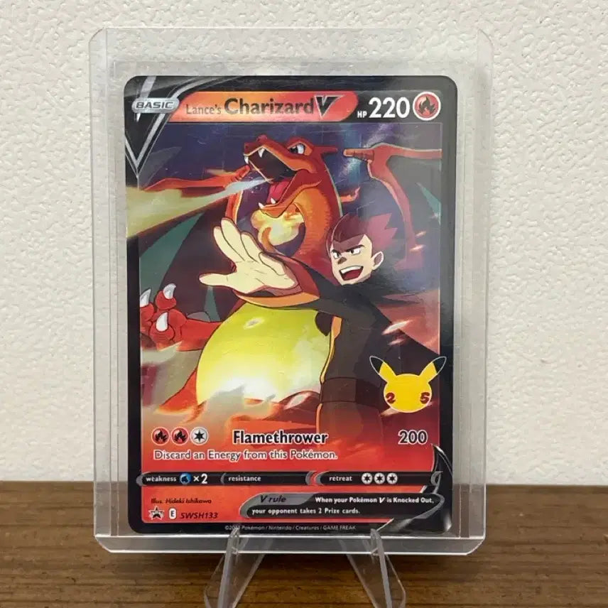 [BUNJANG] Pokemon 25th Anniversary North American Edition Charizard Card / 포켓몬카드 25주년 북미판 리자몽